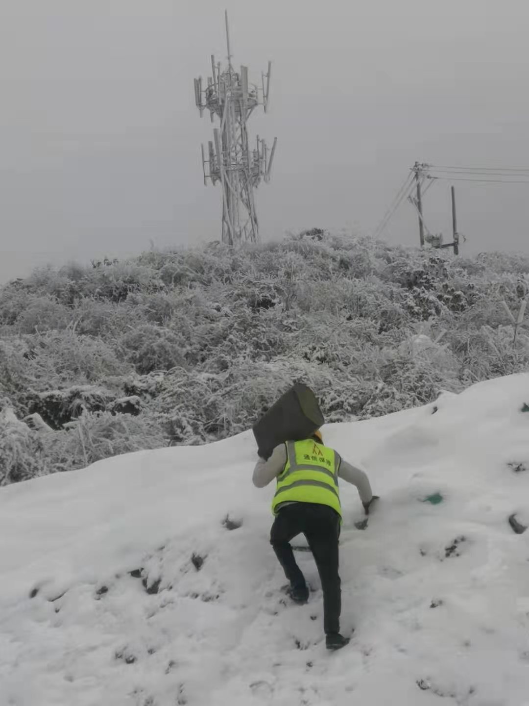 手機信號增強器|迎雪而戰，鐵塔人全力奮戰保障通信暢通！